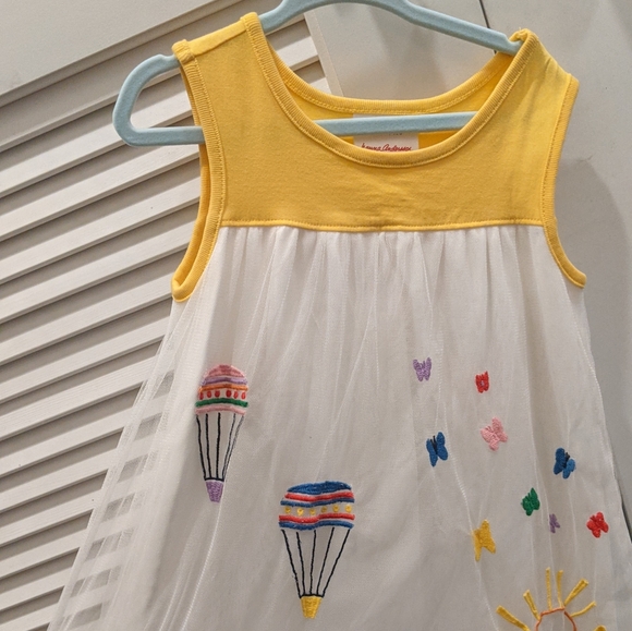 Hanna Andersson Other - Tulle Embroidered Dress